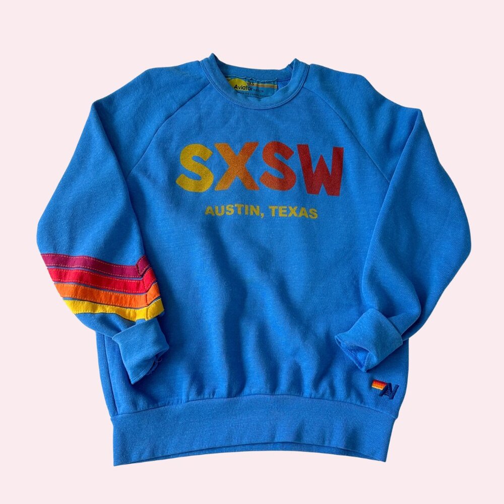 SOLD - Aviator Nation SXSW Austin, TX Sweatshirt Size XS